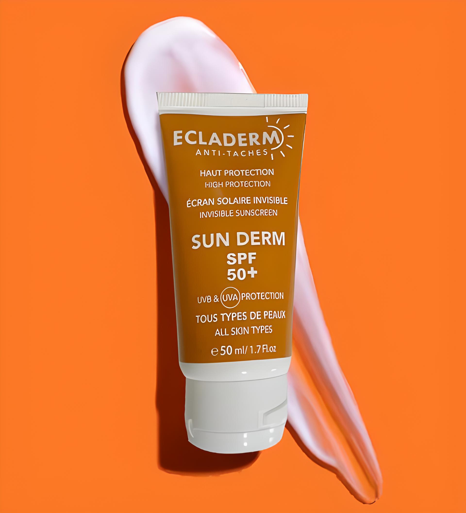 Ecladerm Écran Solaire Anti-Taches La Protection Solaire Incontournable contre les coups de soleil